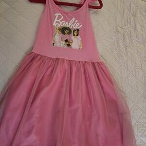 H&M Tulle Midi Pink Barbie Dress